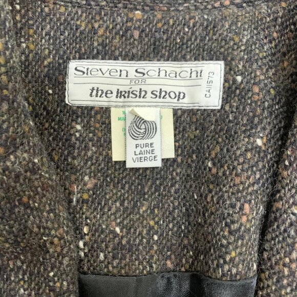 Irish -Pure Virgin Wool- Full Length Jacket-Steven Schachi Collection-Irish Shop - Picture 3 of 4